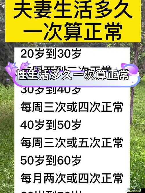 正常男人多少天一次夫妻生活正常：探讨适宜频率及影响因素